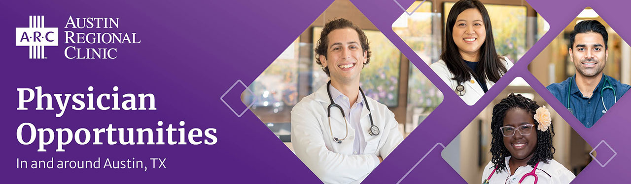Banner image of a group of physicians